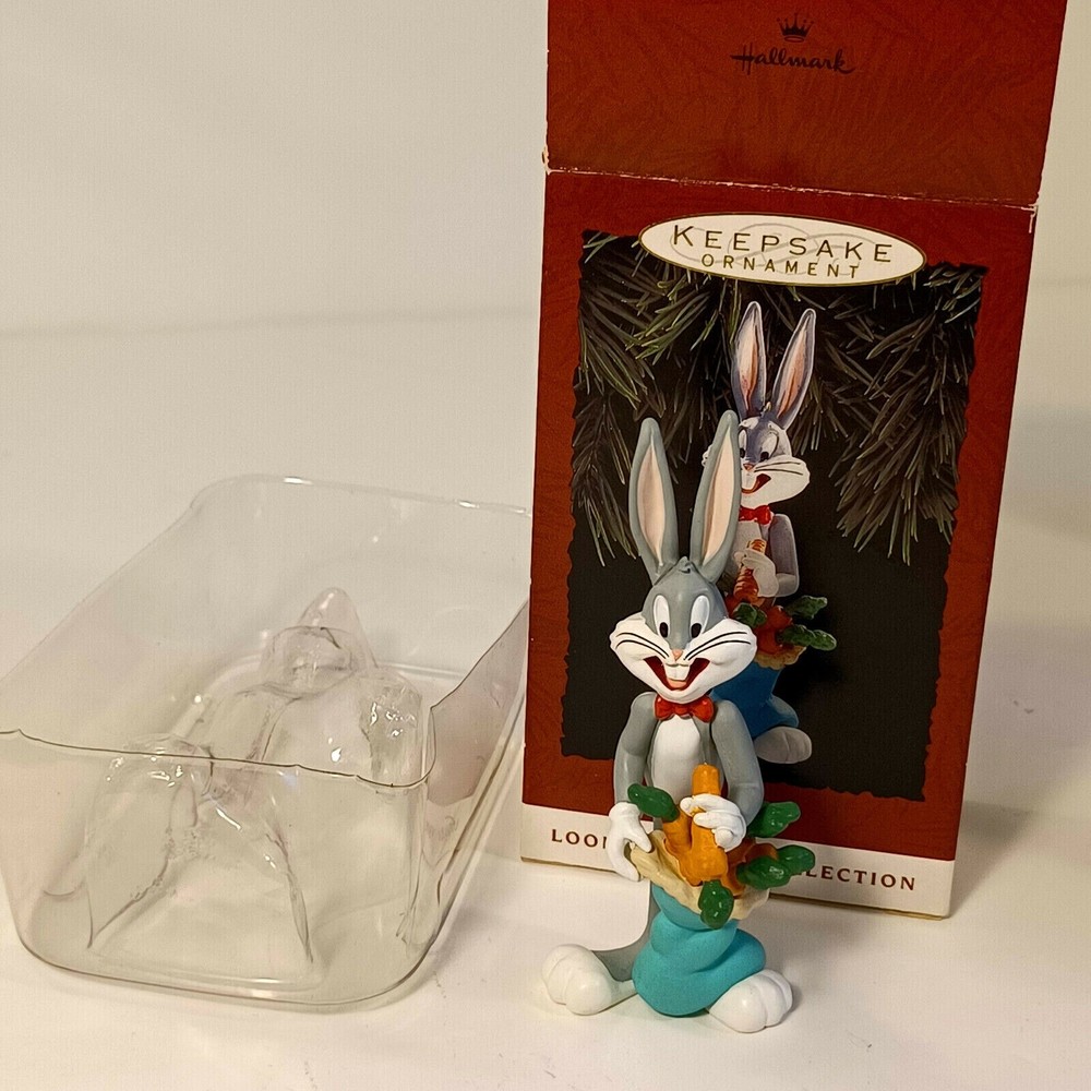 Bugs Bunny Looney Tunes Warner Bros. In Box 1993 Hallmark Christmas Ornament